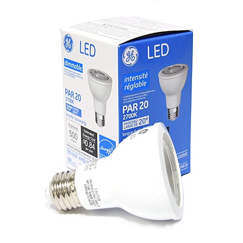 GE 99643 LED7DP20BB827/20 PAR20 Flood LED Light Bulb 